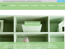 Tablet Screenshot of lepicerie-de-venat.com